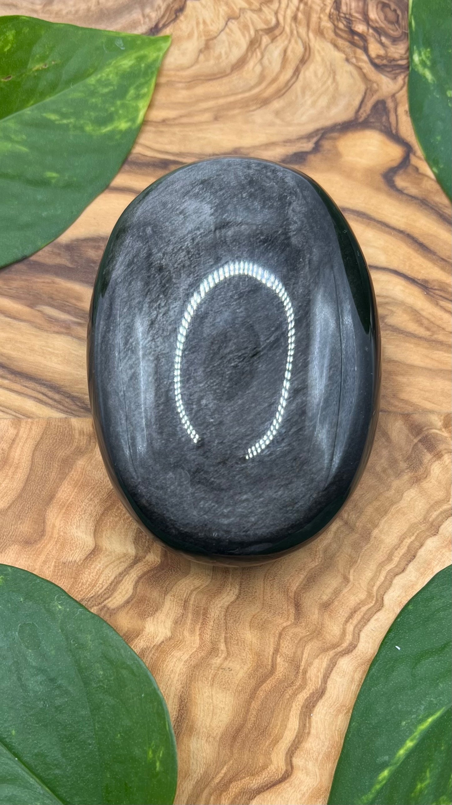Silber Obsidian (#3)