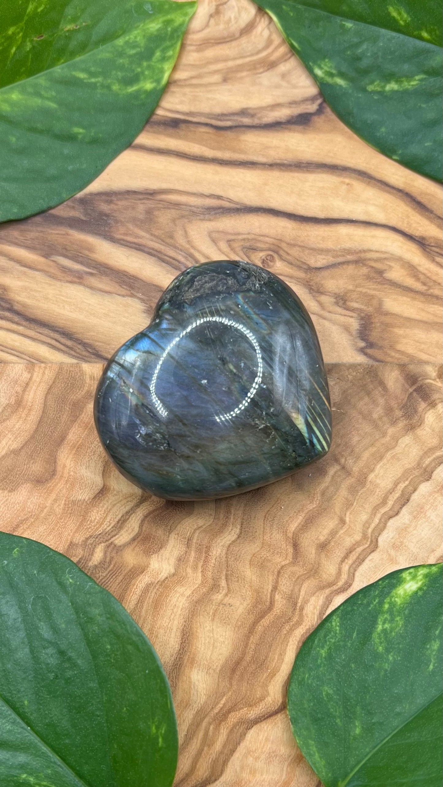 Labradorit Herz (#49)