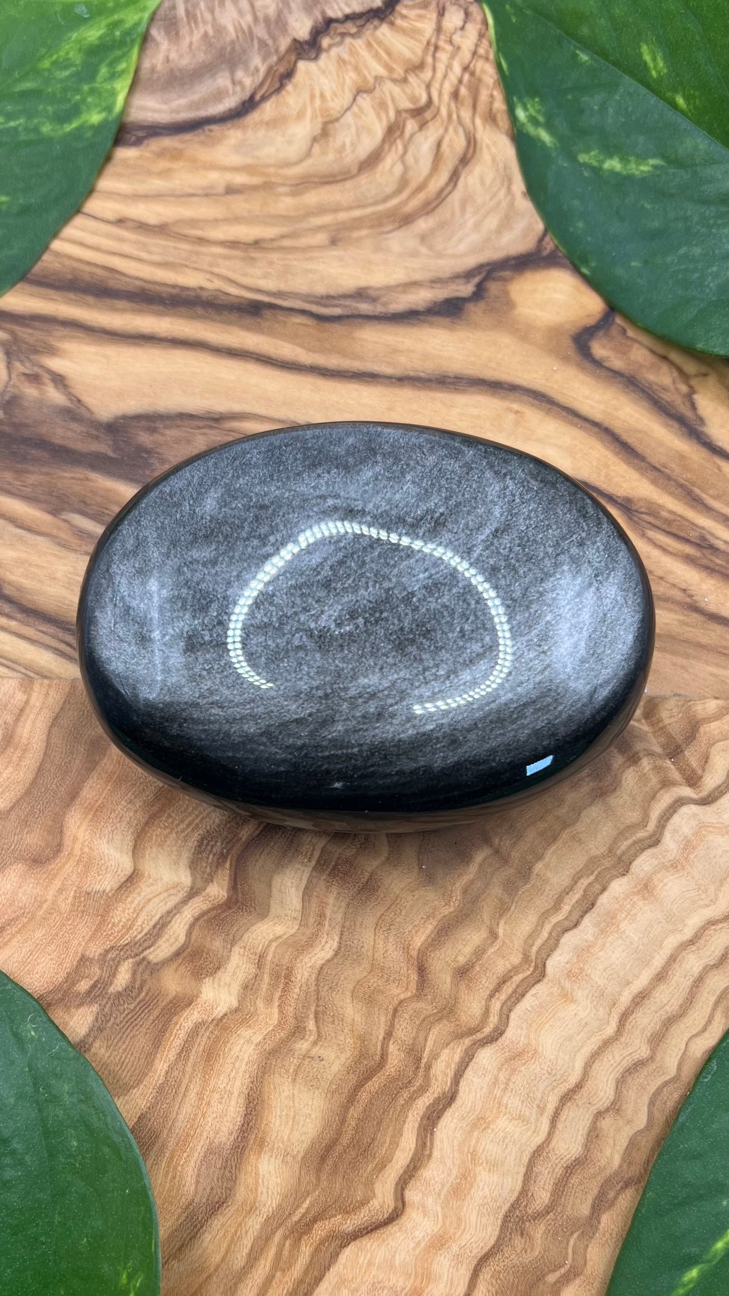 Silber Obsidian (#1)