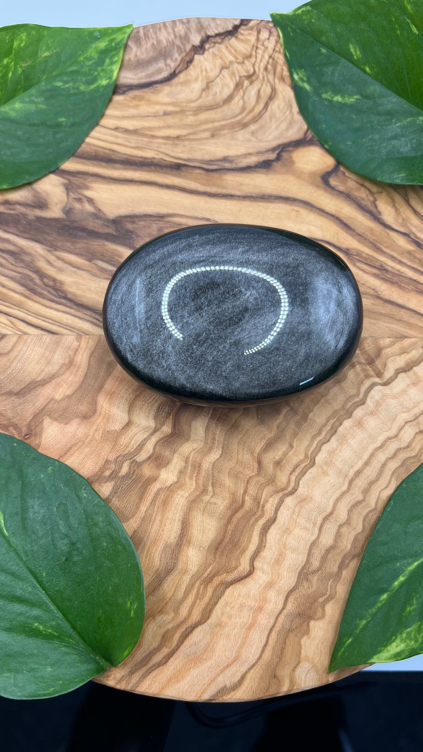 Silber Obsidian (#1)