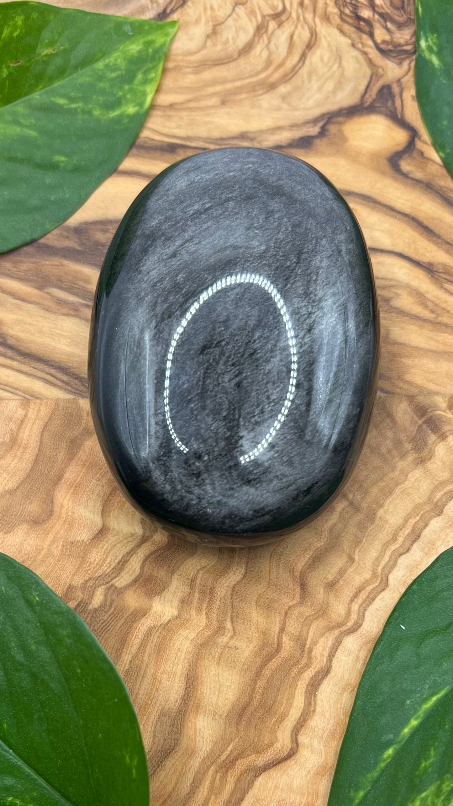 Silber Obsidian (#3)