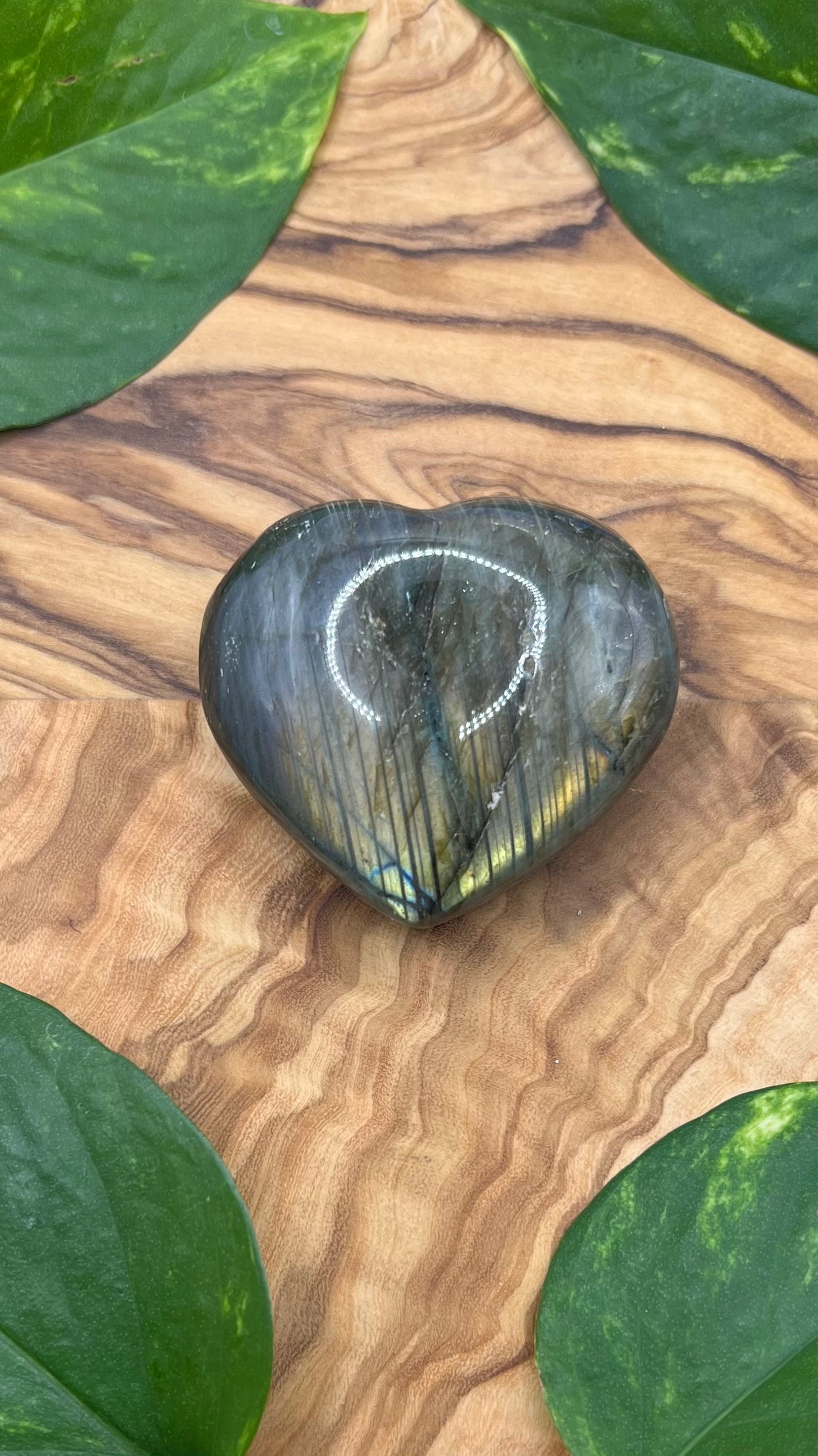 Labradorit Herz (#49)