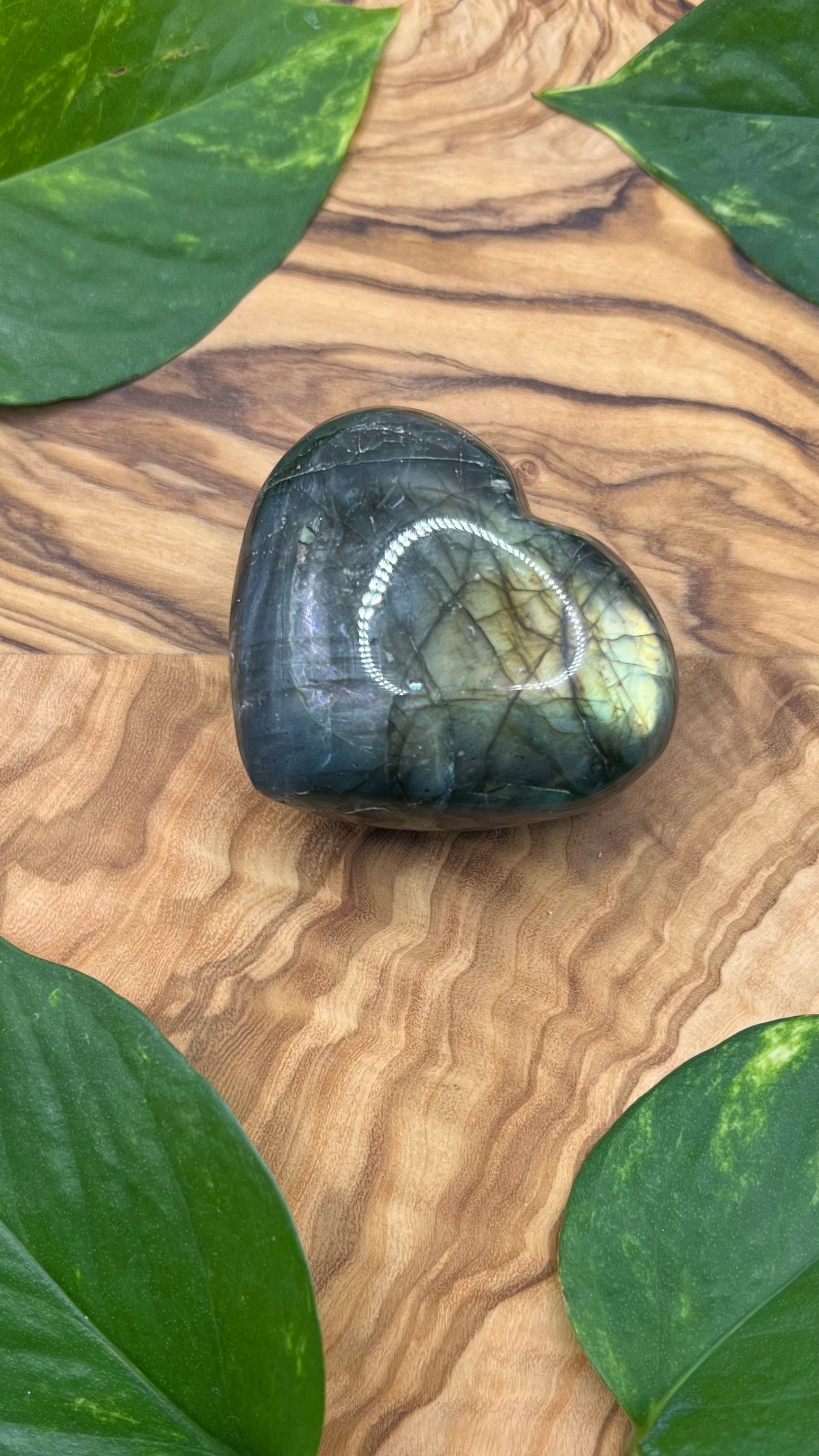 Labradorit Herz (#50)