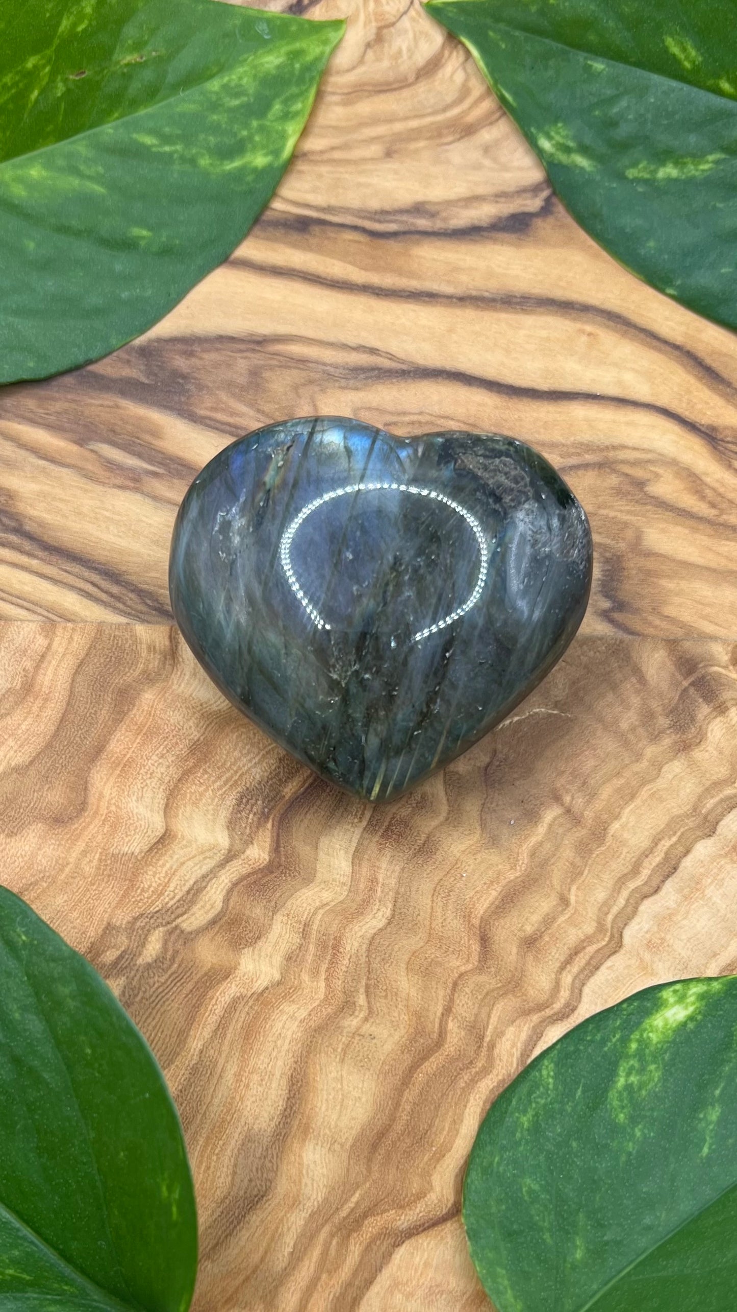 Labradorit Herz (#49)