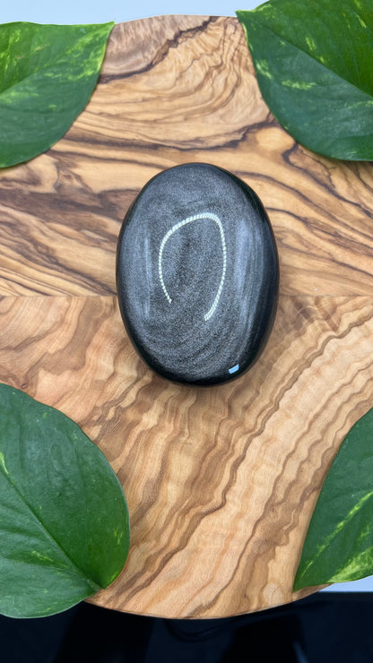 Silber Obsidian (#1)