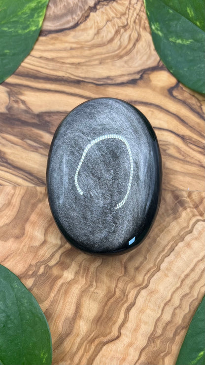 Silber Obsidian (#1)