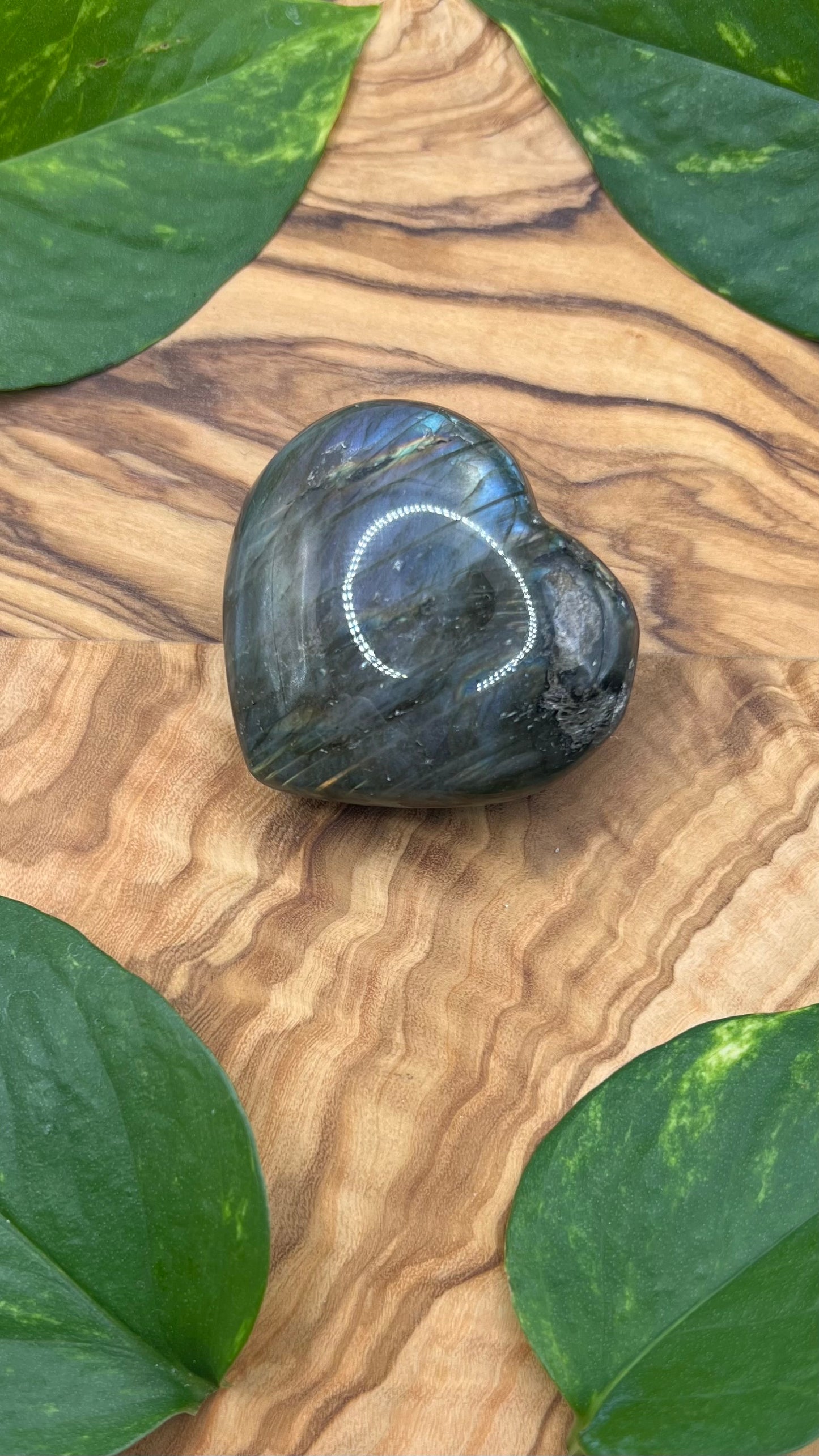 Labradorit Herz (#49)