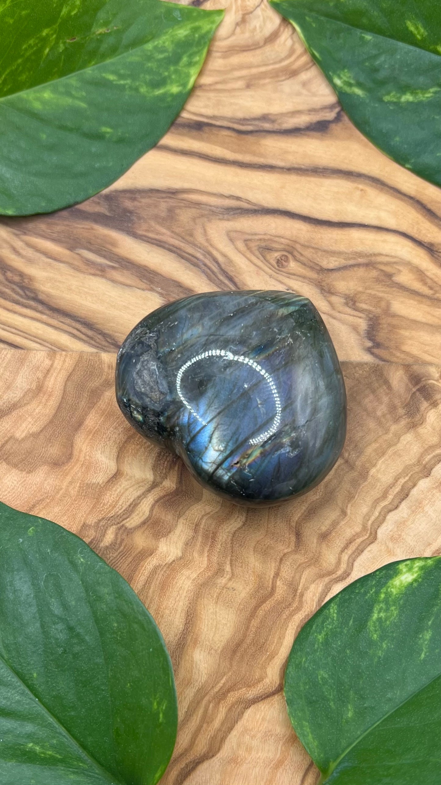 Labradorit Herz (#49)