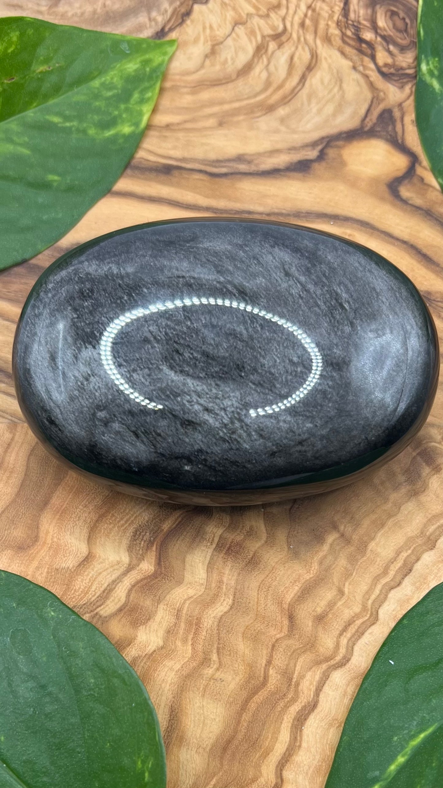 Silber Obsidian (#3)