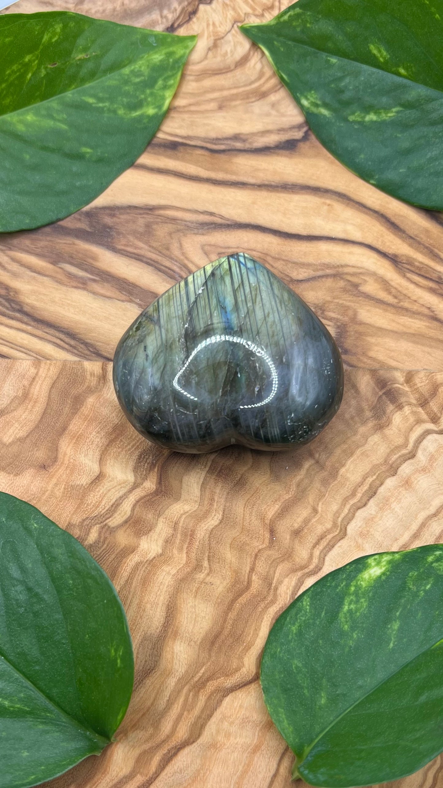 Labradorit Herz (#49)