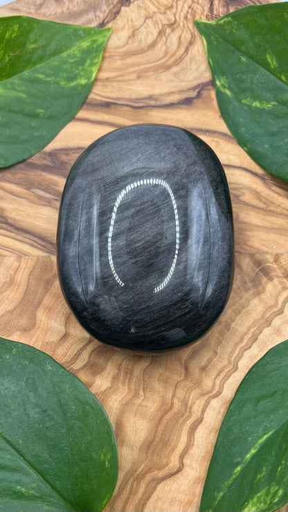 Silber Obsidian (#2)