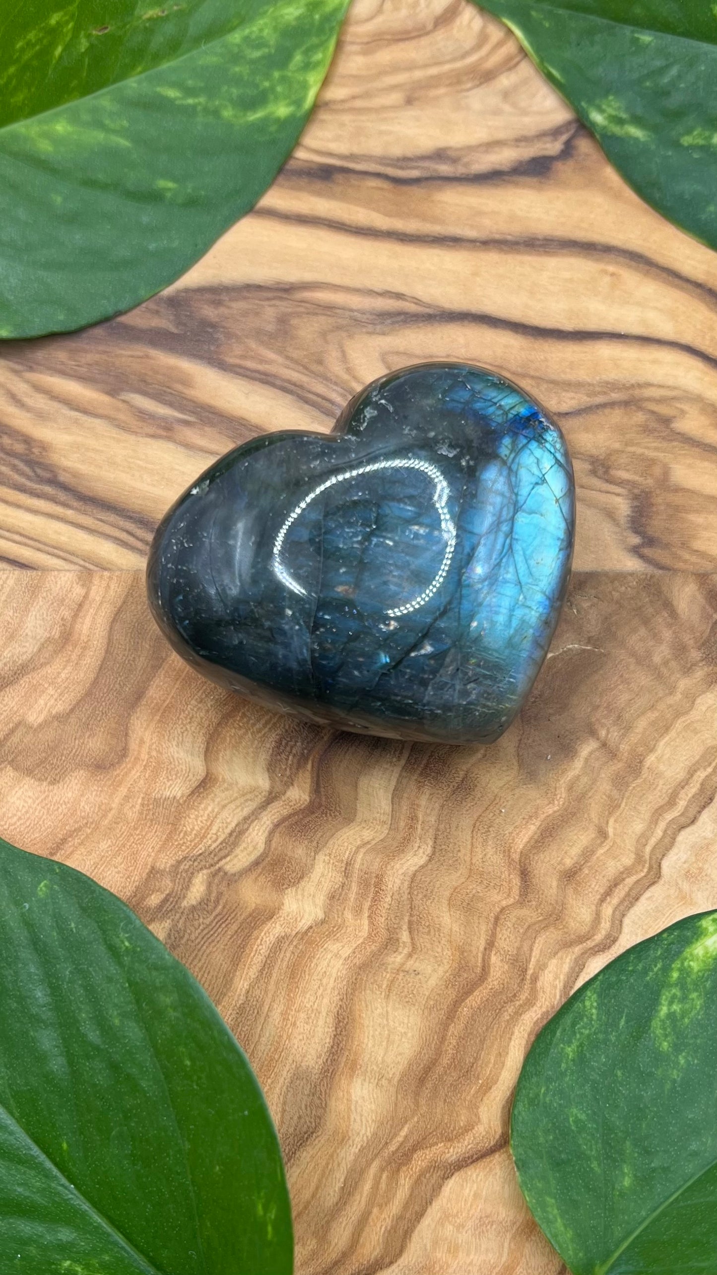 Labradorit Herz (#50)