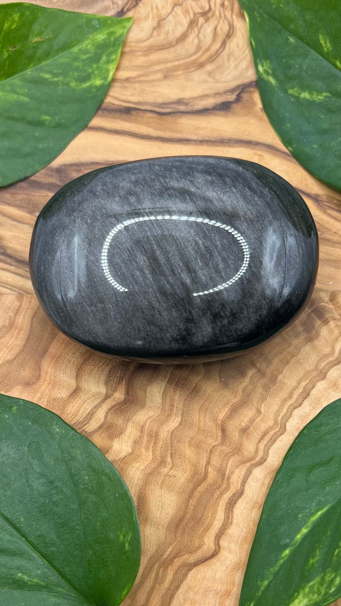 Silber Obsidian (#2)