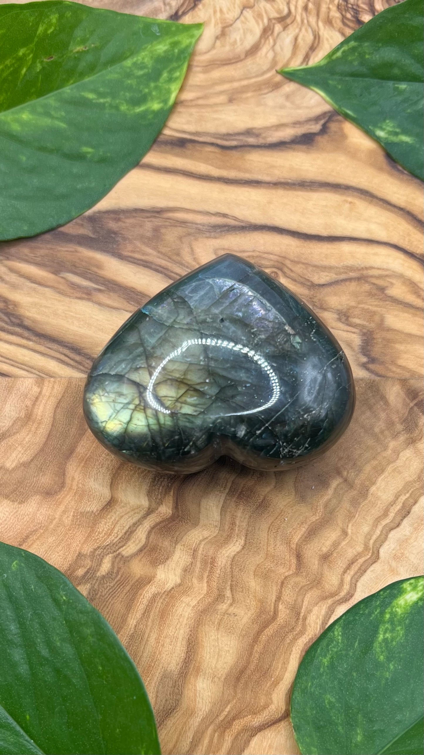 Labradorit Herz (#50)