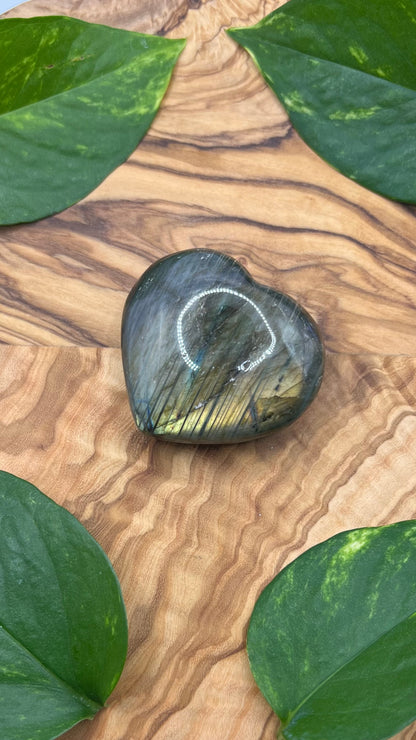 Labradorit Herz (#49)