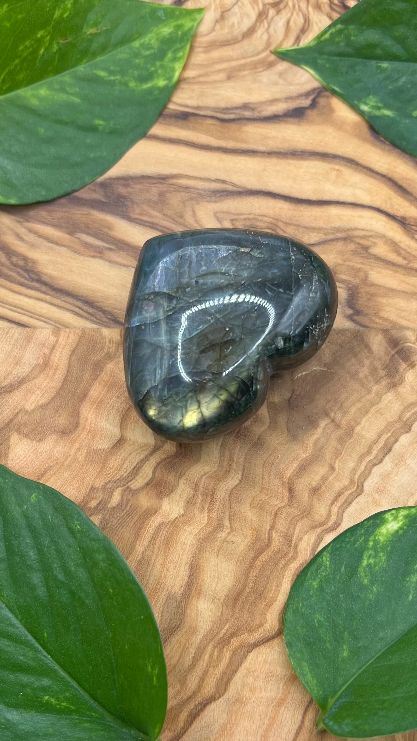 Labradorit Herz (#50)