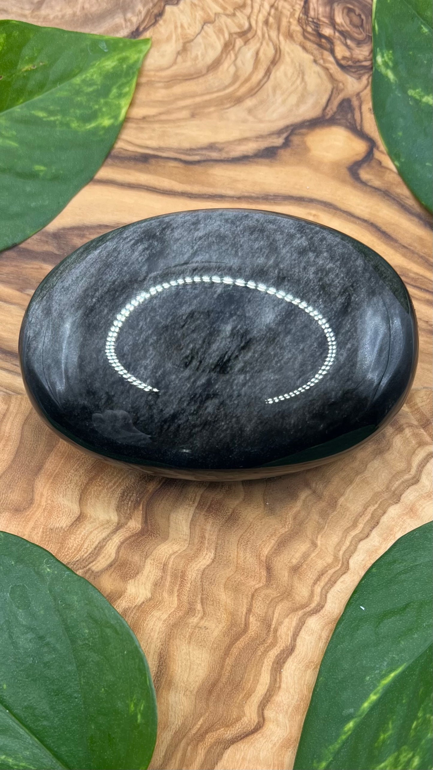 Silber Obsidian (#3)