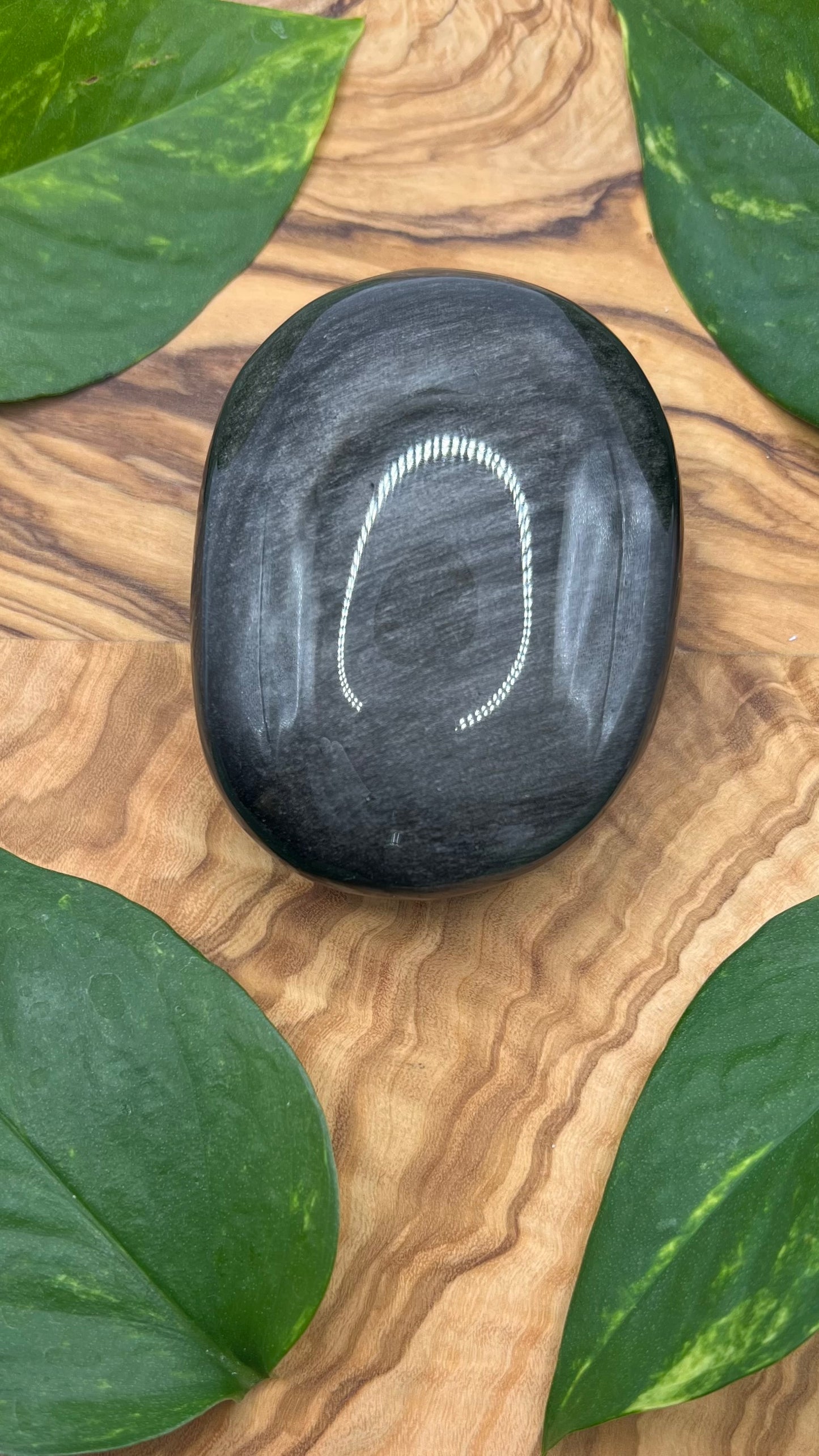 Silber Obsidian (#2)