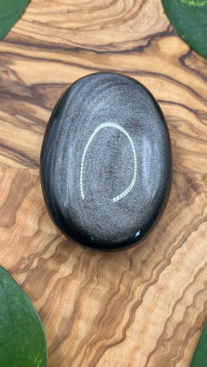 Silber Obsidian (#1)
