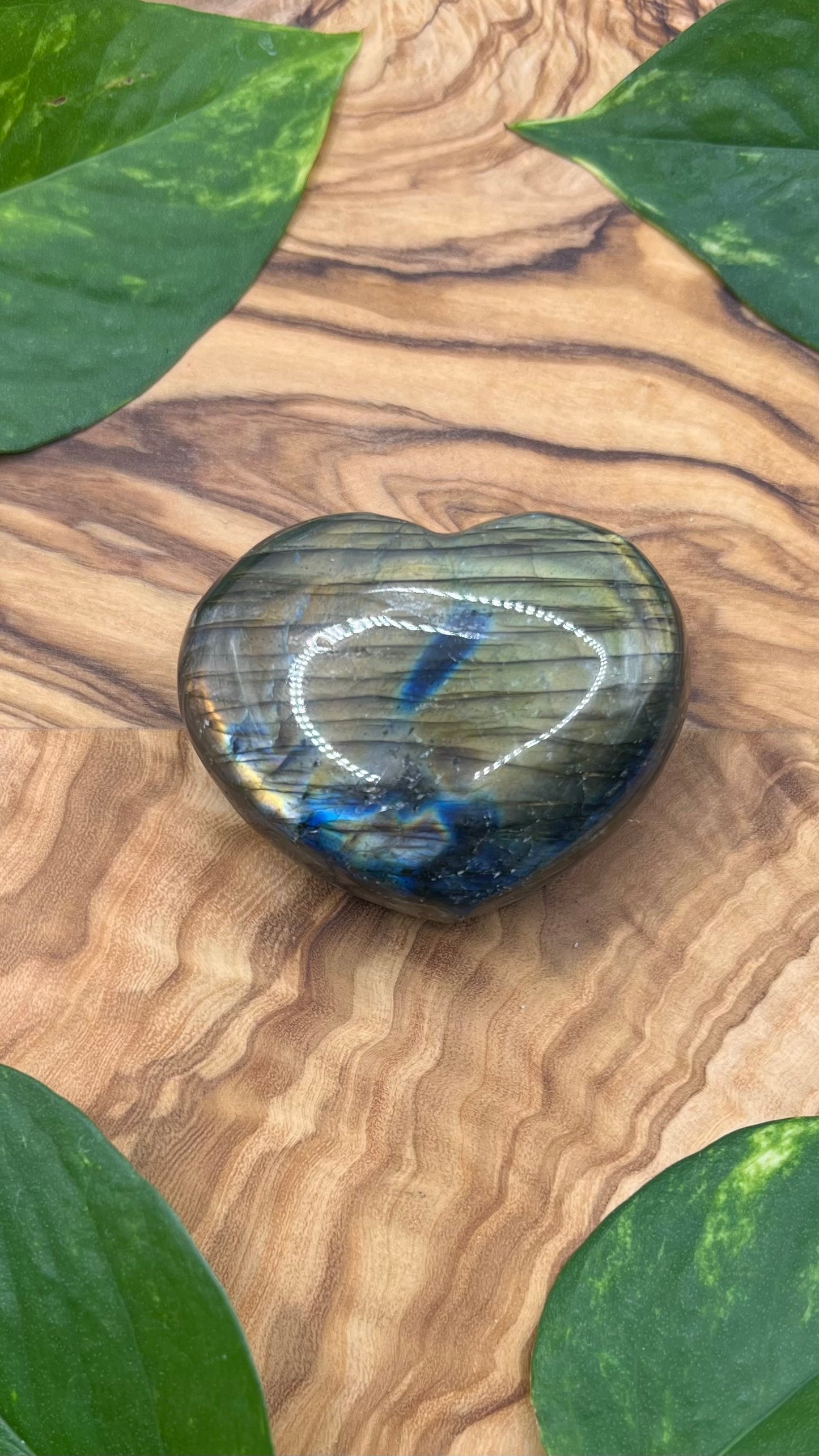 Labradorit Herz (#51)