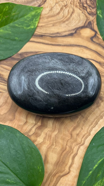 Silber Obsidian (#3)