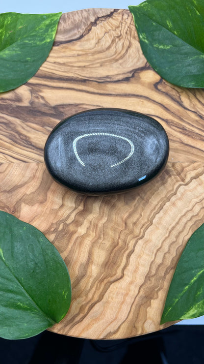 Silber Obsidian (#1)