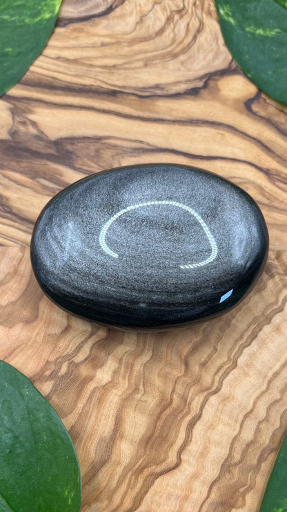 Silber Obsidian (#1)