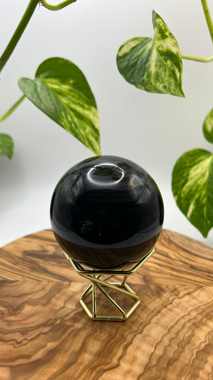 Regenbogen Obsidian Kugel (#5)