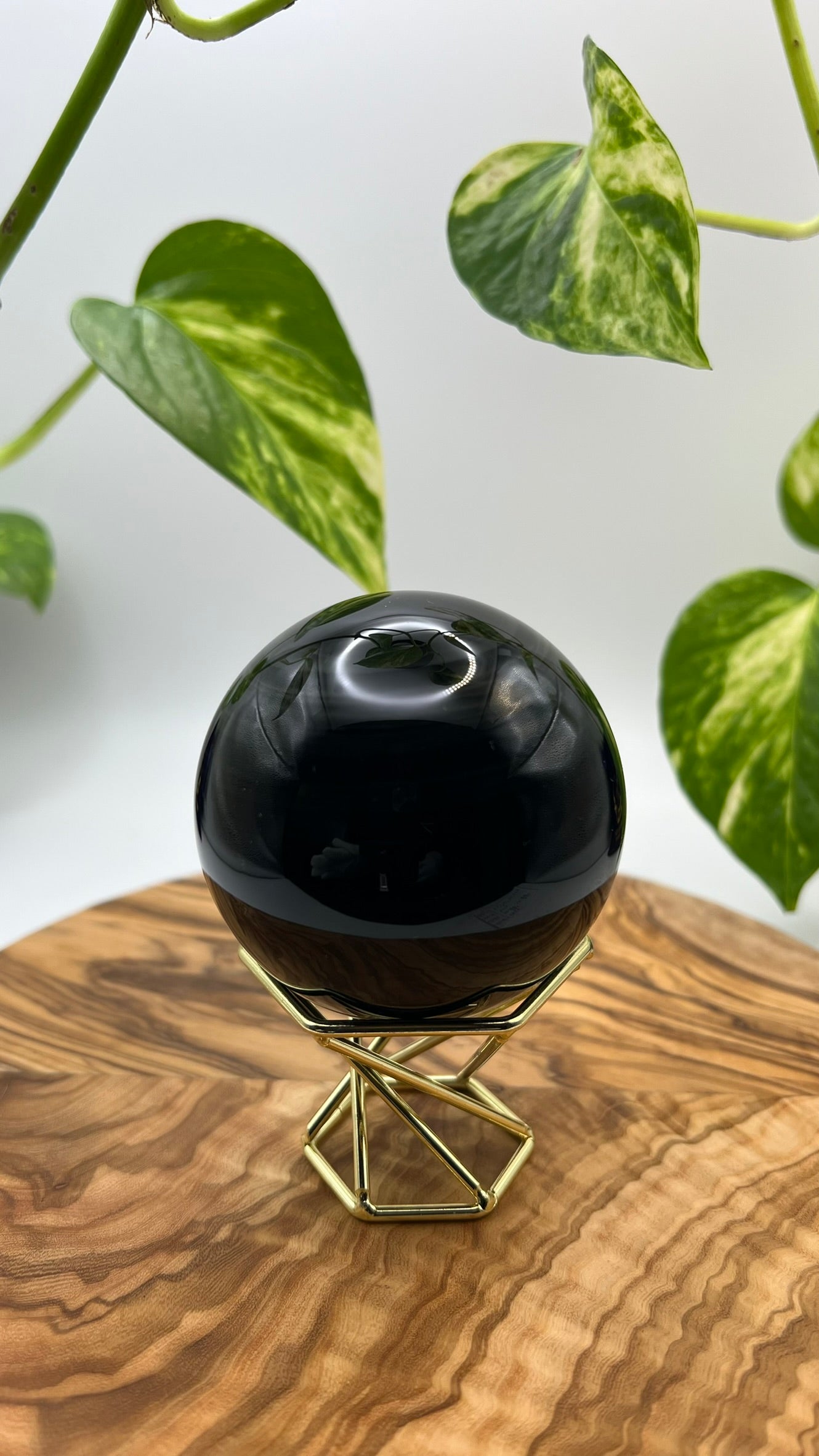 Regenbogen Obsidian Kugel (#5)