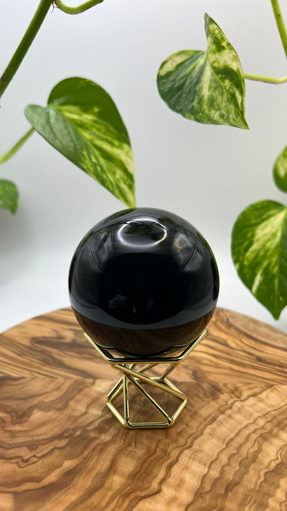 Regenbogen Obsidian Kugel (#5)