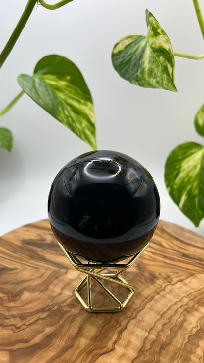 Regenbogen Obsidian Kugel (#5)