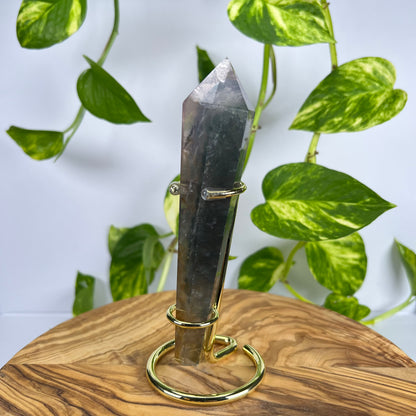 Fluorit Zepter (mit Ständer) (#8)