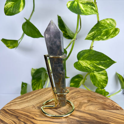 Fluorit Zepter (mit Ständer) (#8)