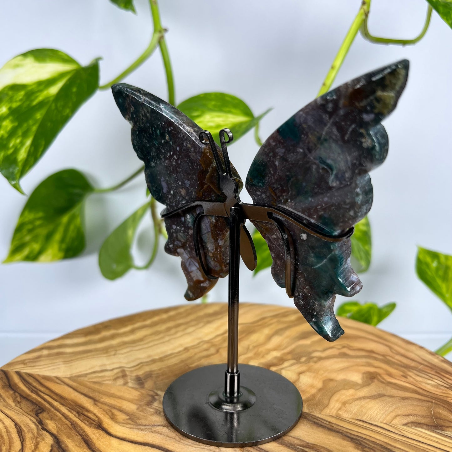 Moos-Achat Schmetterling (#1)