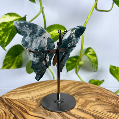 Moos-Achat Schmetterling (#2)