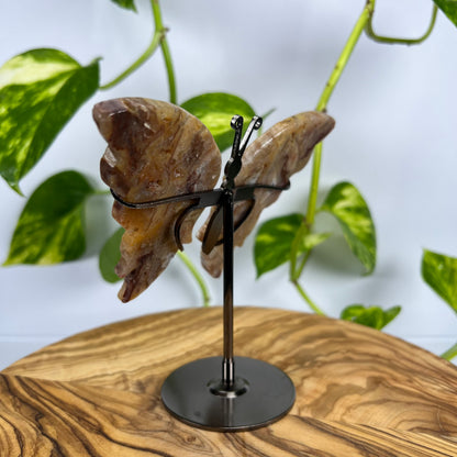 Moos-Achat Schmetterling (#3)