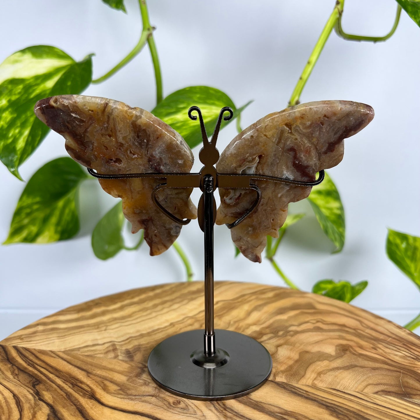 Moos-Achat Schmetterling (#3)