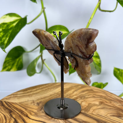 Moos-Achat Schmetterling (#3)