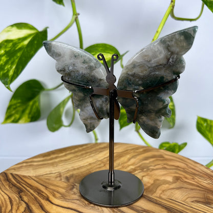 Moos-Achat Schmetterling (#4)