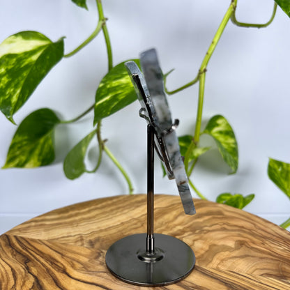 Moos-Achat Schmetterling (#5)